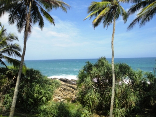Promontory over looking the Indian Ocean